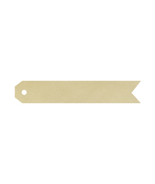 25 Pezzi Cartellini Carta Kraft Personalizzati code 15